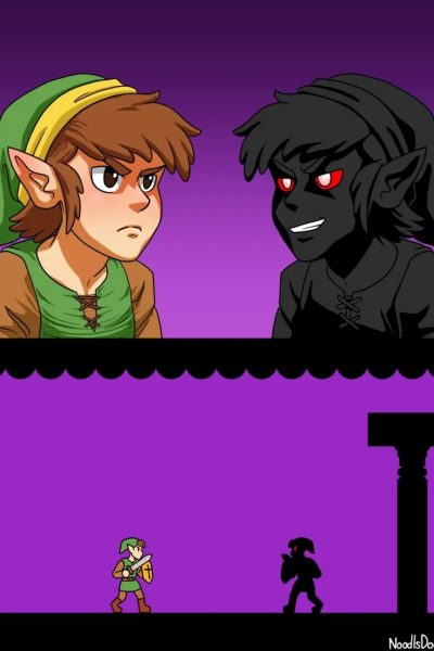 Link Vs Dark Link Make Love, Not War Comic Porn page 1