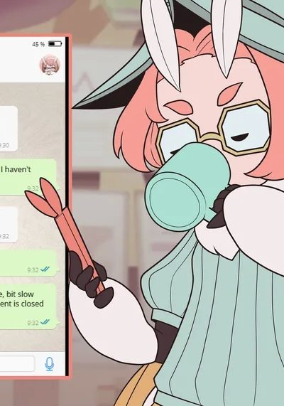 Luna’s Family Visit Comic Porn page 1