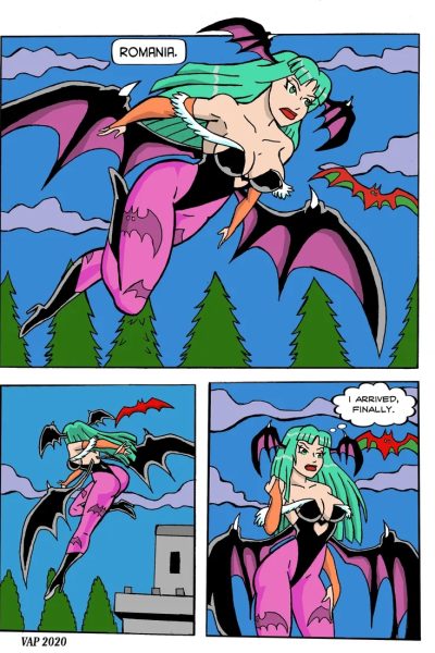 Morrigan Vs Felicia Comic Porn page 1