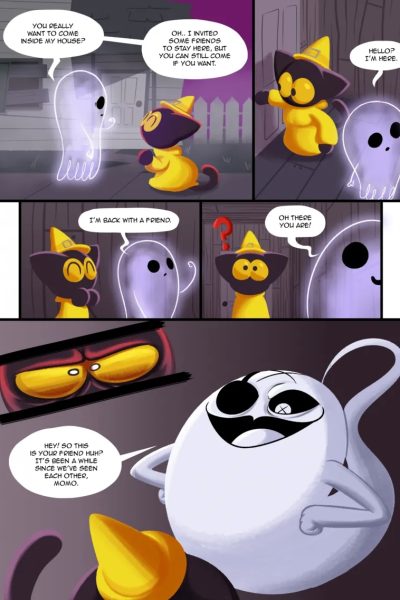 New Halloween, Same Old Friends Comic Porn page 1