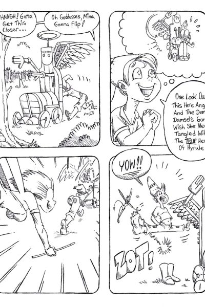 Pixie Attack Comic Porn page 1