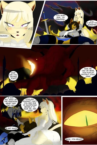 Princess & Dragons Comic Porn page 1
