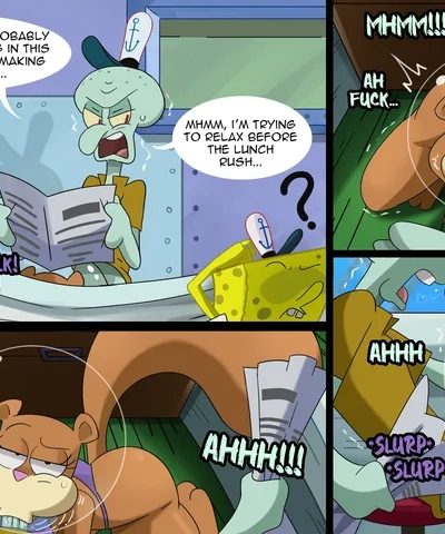 Sandy Cheeks Oneshots Comic Porn page 1