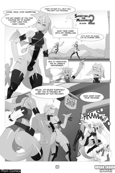 Shooting The Messenger 2 Comic Porn page 1
