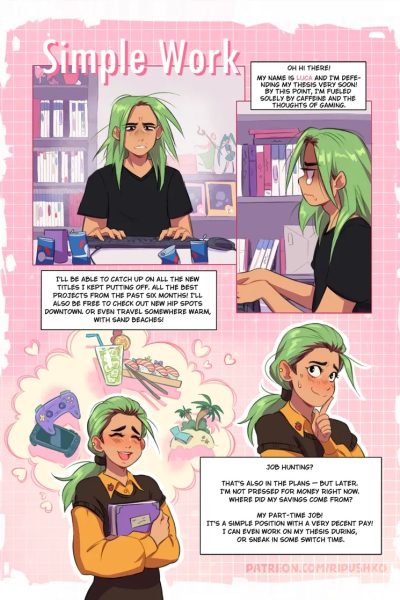 Simple Work Comic Porn page 1