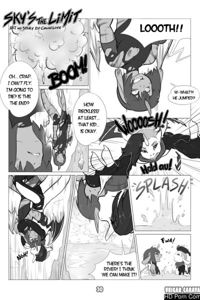 Sky’s The Limit Comic Porn page 1