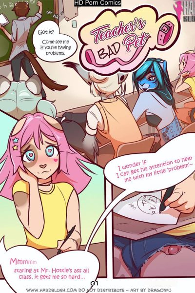 Teacher’s Bad Pet Comic Porn page 1