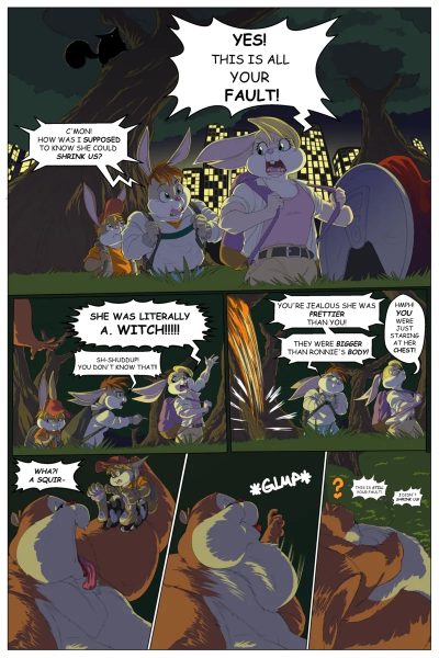 The Big Squirrel Comic Porn page 1