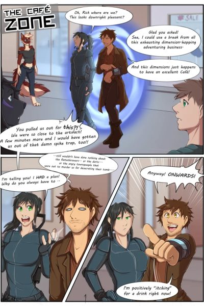 The Cafe Zone Comic Porn page 1