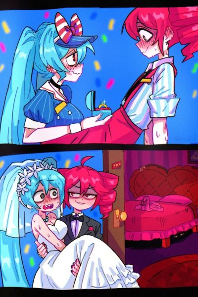 Wedding Night! Comic Porn page 1