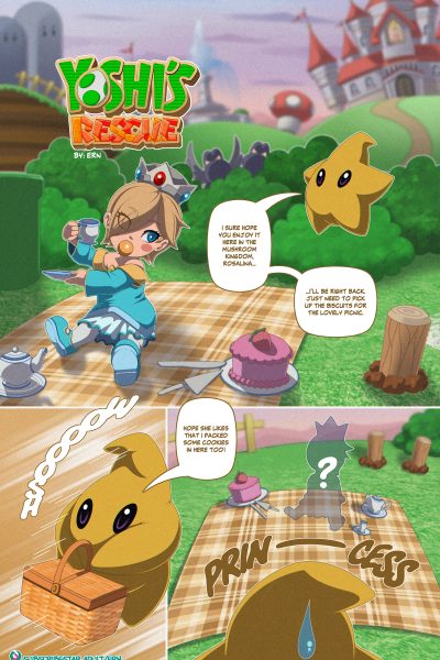 Yoshi's Rescue - Porn Comics page 1