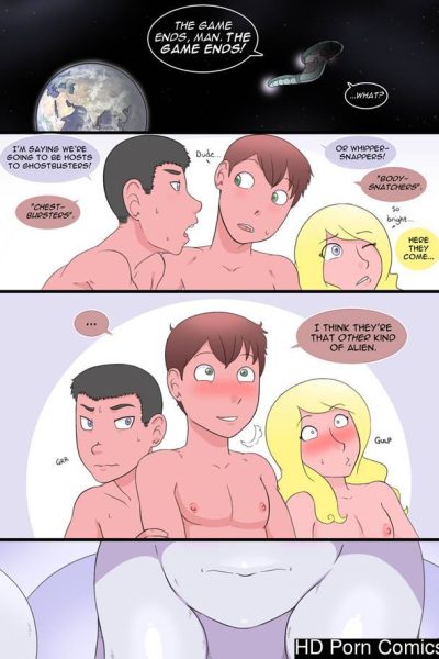 Aliens Up The Ass Comic Porn page 1