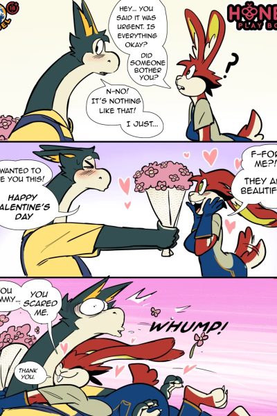 Amanda X Canos Valentine’s Special Comic Porn page 1
