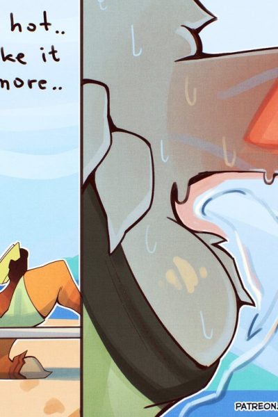 Beach Activities Comic Porn page 1