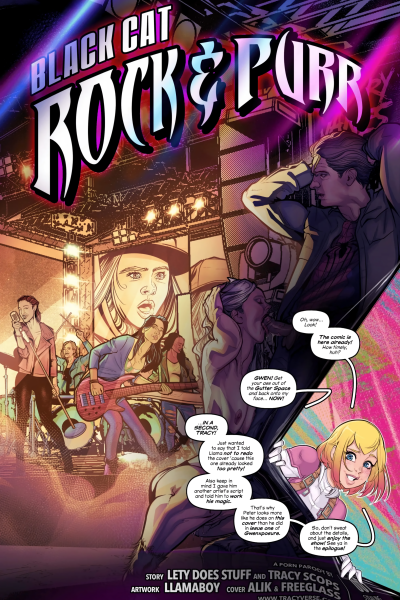 Black Cat - Rock & Purr - Porn Comics page 1