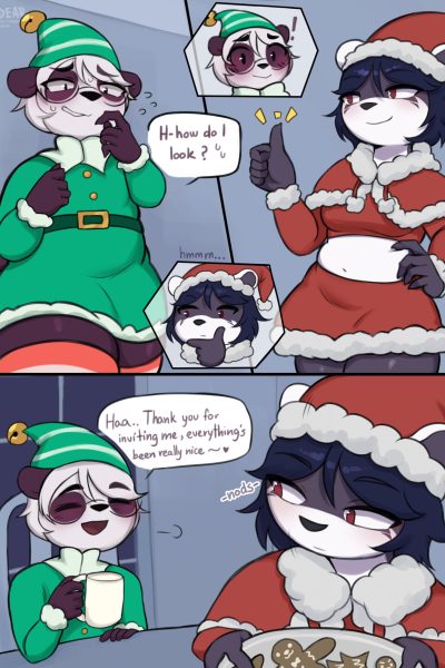 Christmas With Run (wip) Comic Porn page 1