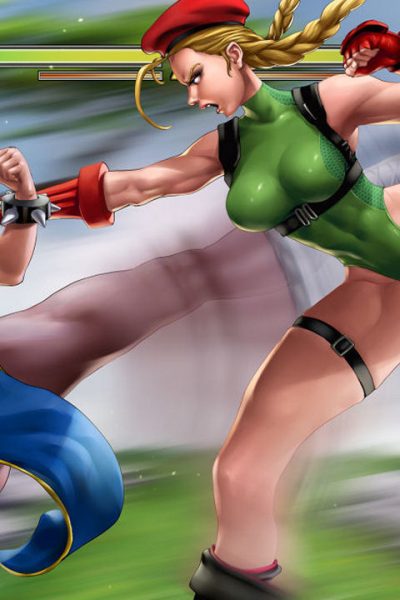 Chun Li X Cammy Comic Porn page 1