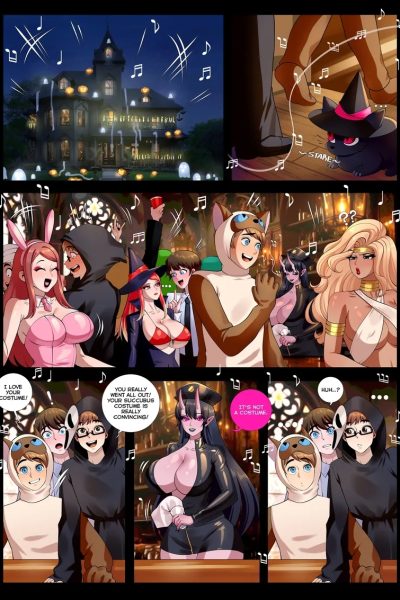 Ghouls Just Wanna Have Fun Comic Porn page 1