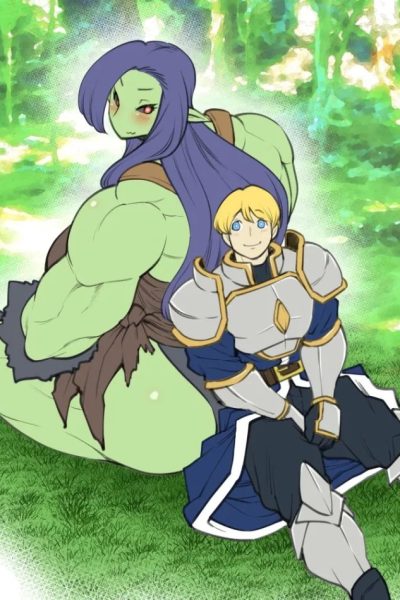 [kyabosean] The Female Orc And Male Knight & Other Histories. {hentaku!} Comic Porn page 1