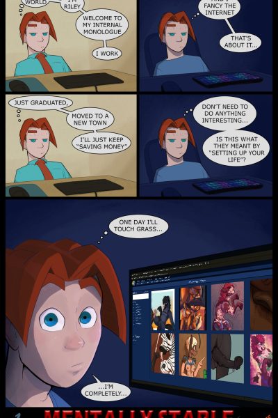 Mentally Stable (wip) Comic Porn page 1