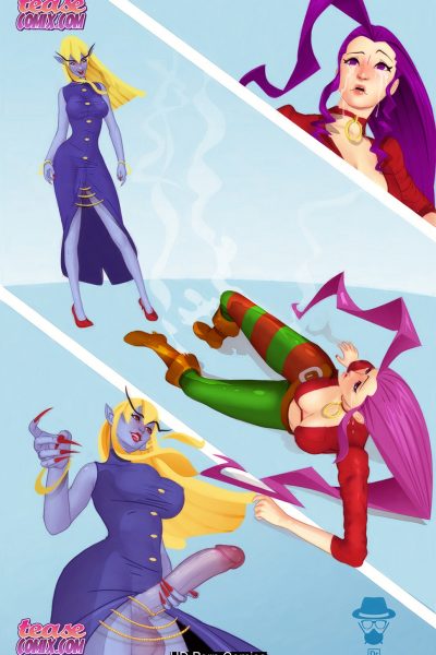 Rose's Defeat Comic Porn page 1