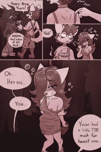 Rubee’s New Years Party Comic Porn page 1