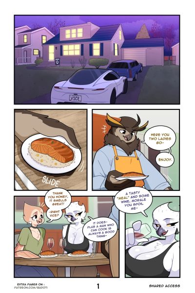 Shared Access (wip) Comic Porn page 1