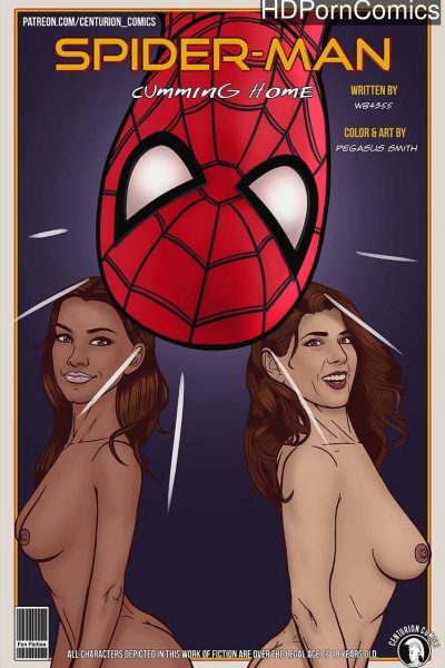 Spider-man – Cumming Home Comic Porn page 1