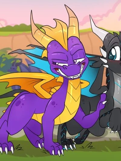 Spyro’s Slut Comic Porn page 1