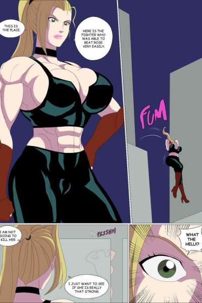 Street Fighter Girls Comic Porn page 1