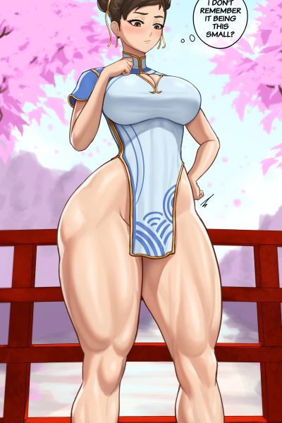 [superbusty]chun-li Shrinkage Comic Porn page 1