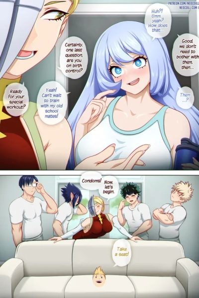 Training Twist Comic Porn page 1