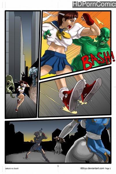 Vamp Fight 1 Comic Porn page 1