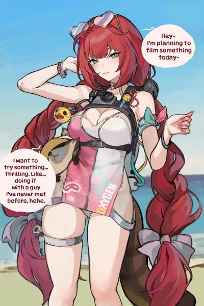 Yuzuka’s Wild Summer Comic Porn page 1